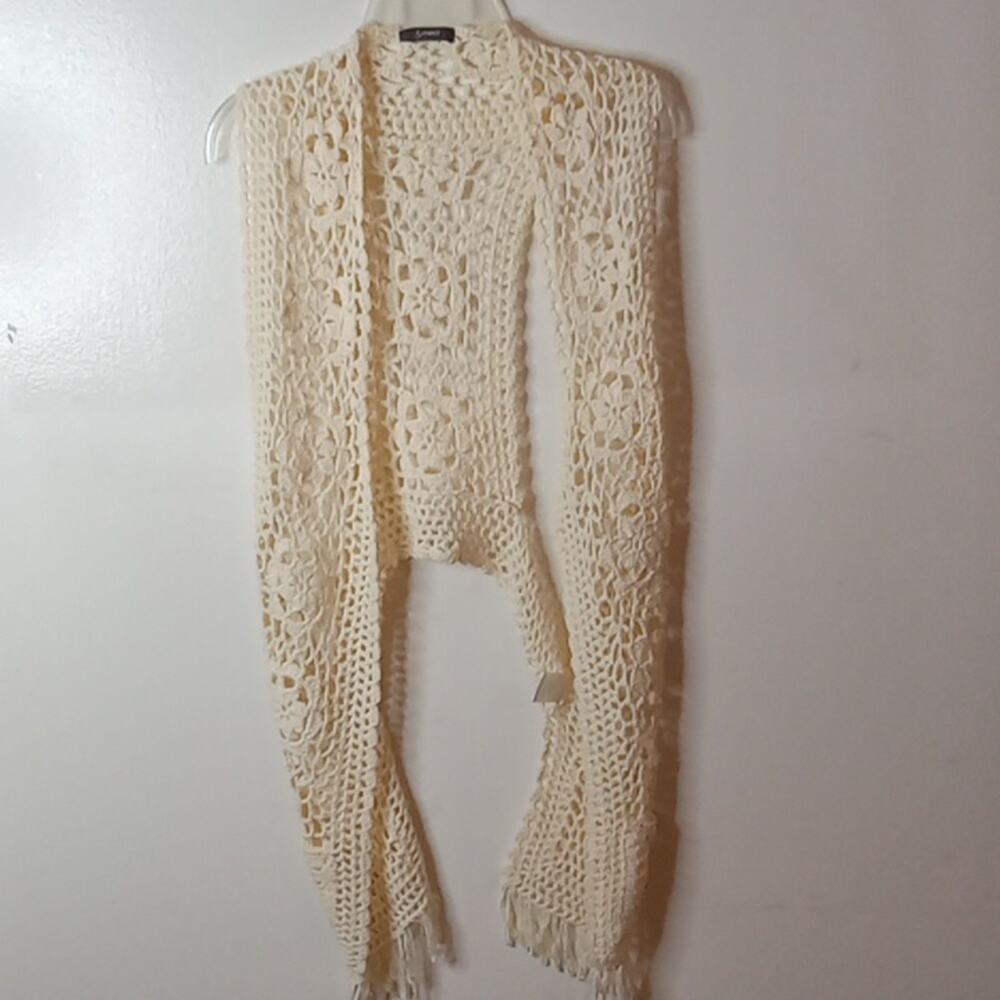 Merci knitted Large vest with pockets